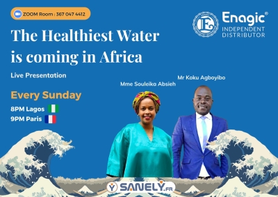 The Healiest water is coming in Africa